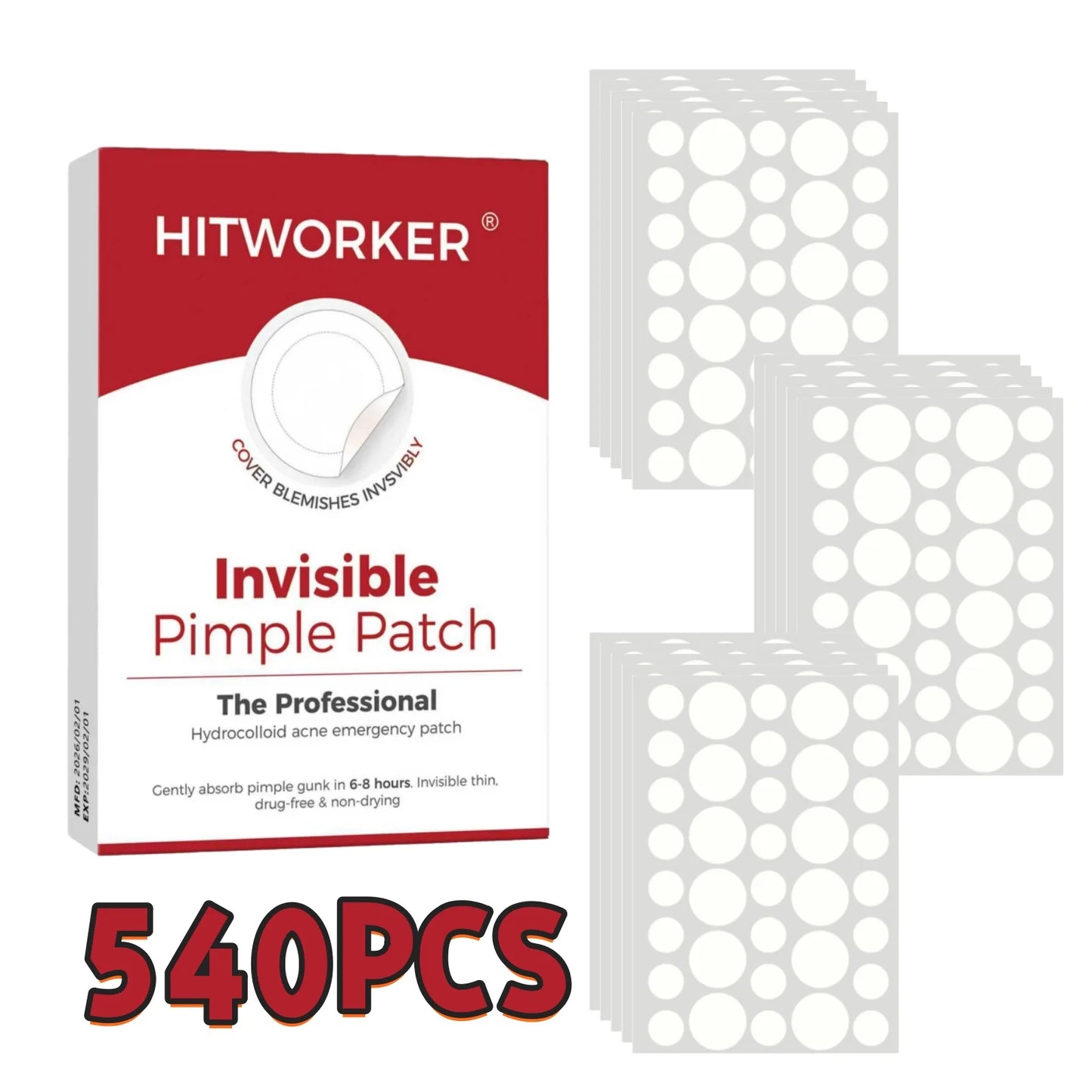 Invisible Pimple Patches
