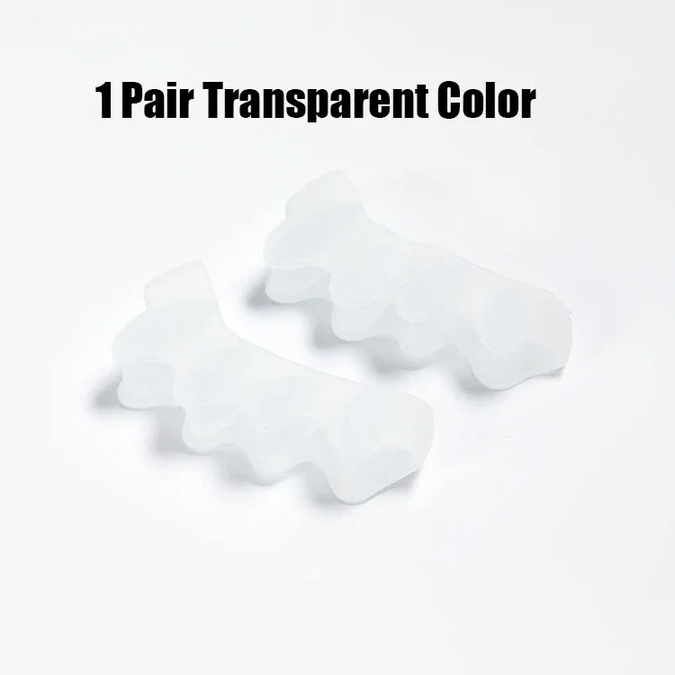 Silicone Toe Separators for Bunion Correction & Foot Alignment