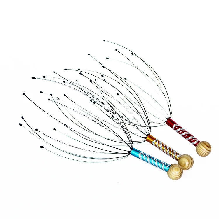 Octopus Scalp Head Massager – Stress Relief & Relaxation Tool