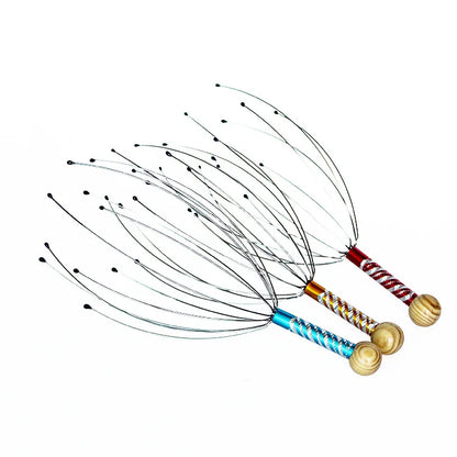 Octopus Scalp Head Massager – Stress Relief & Relaxation Tool