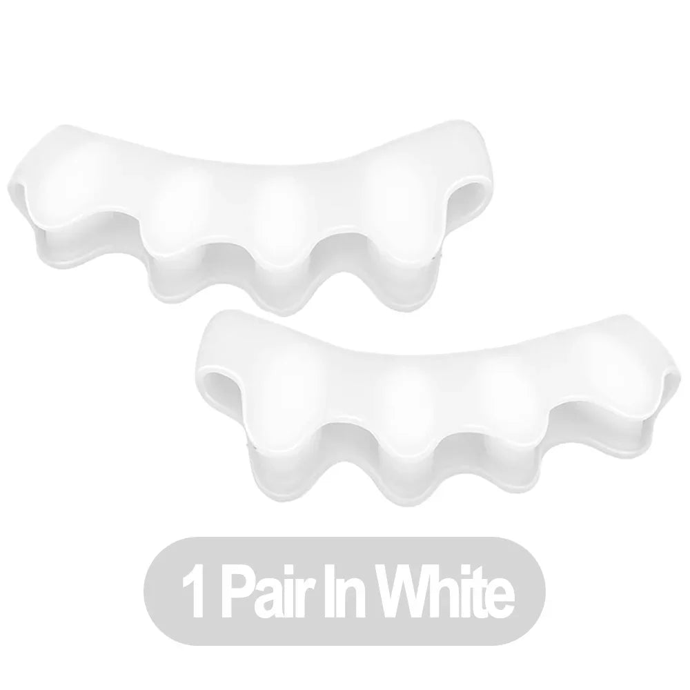 Silicone Toe Separators for Bunion Correction & Foot Alignment