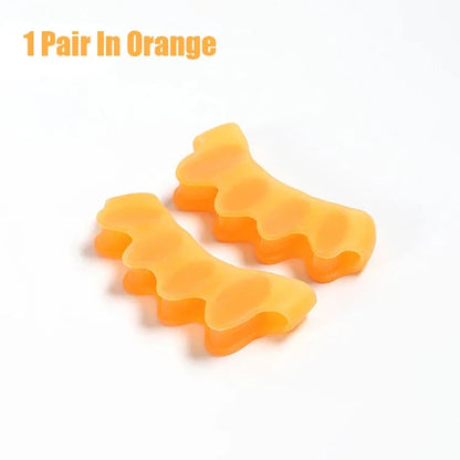 Silicone Toe Separators for Bunion Correction & Foot Alignment