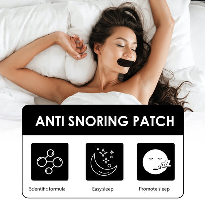 Anti-Snoring Mouth Tape Strips – Nasal Breathing Sleep Aid