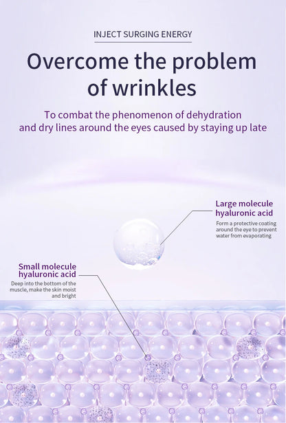O'CHEAL Anti-Wrinkle & Dark Circle Eye Cream with Roller Massager