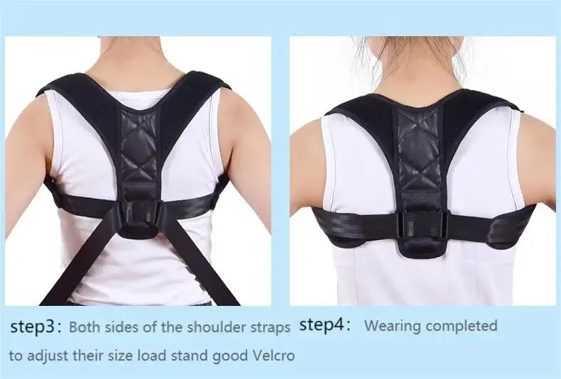 BeeChip Back Posture Corrector Belt – Hunchback Prevention & Support