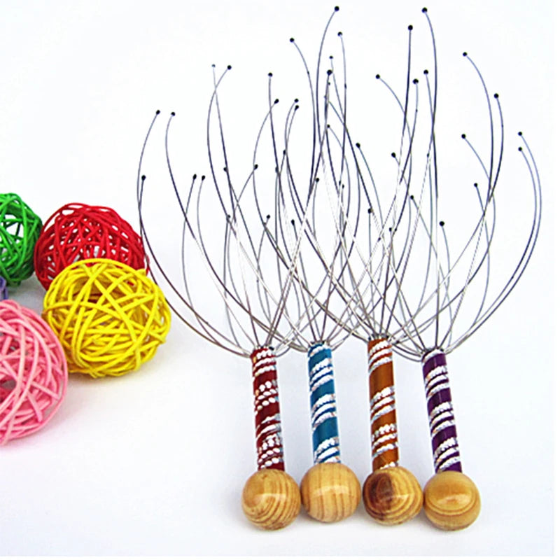 Octopus Scalp Head Massager – Stress Relief & Relaxation Tool