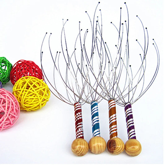 Octopus Scalp Head Massager – Stress Relief & Relaxation Tool