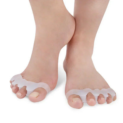 Silicone Toe Separators for Bunion Correction & Foot Alignment