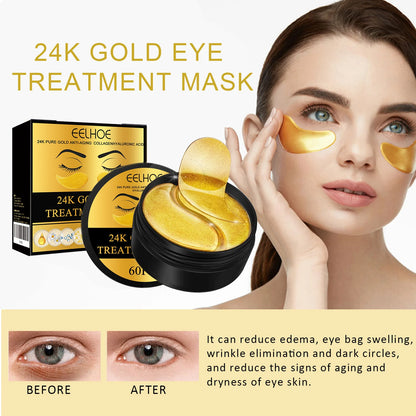 24k Gold Under Eye Patch 60pcs