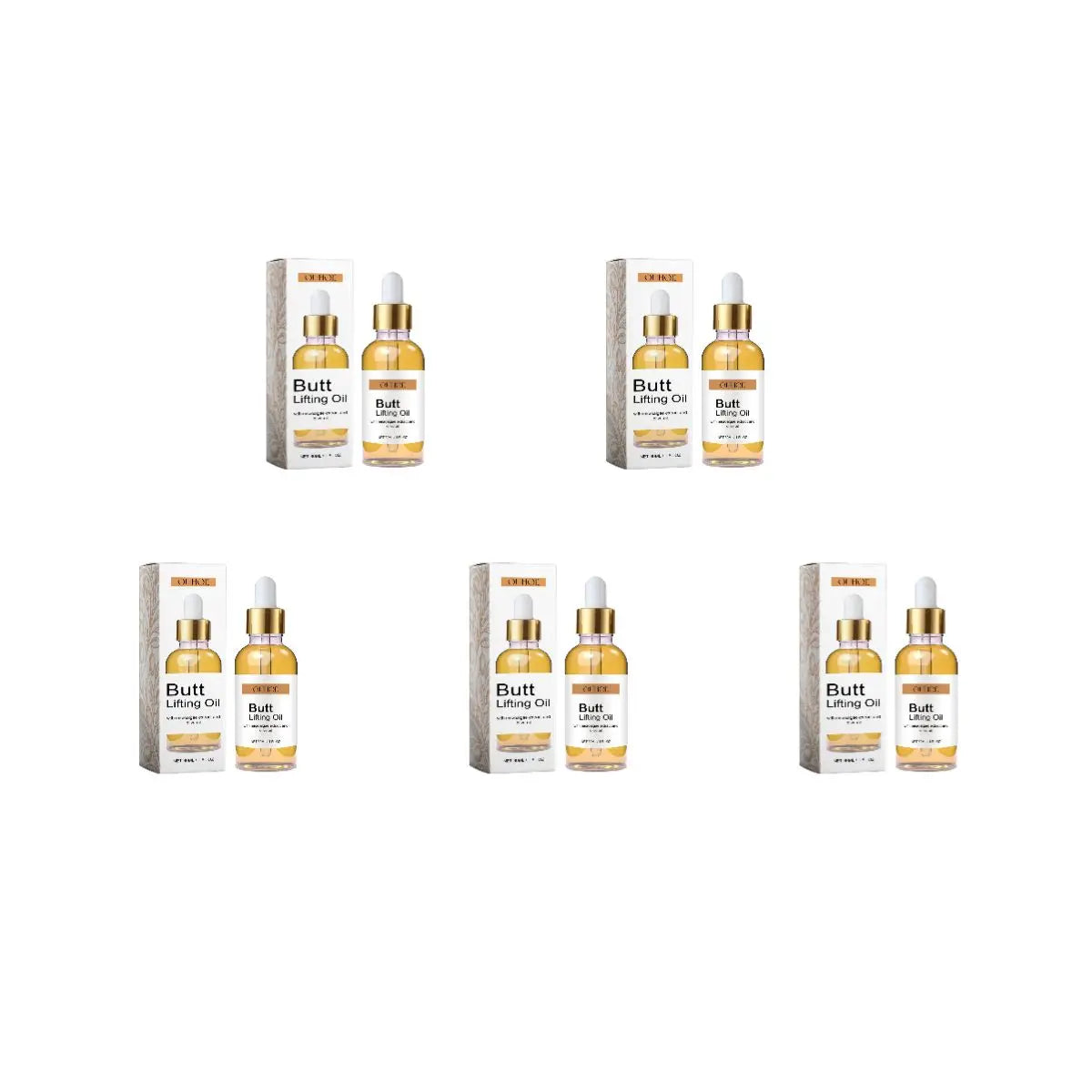 OUHOE Hip Lifting & Firming Body Oil – Tighten, Tone & Moisturize