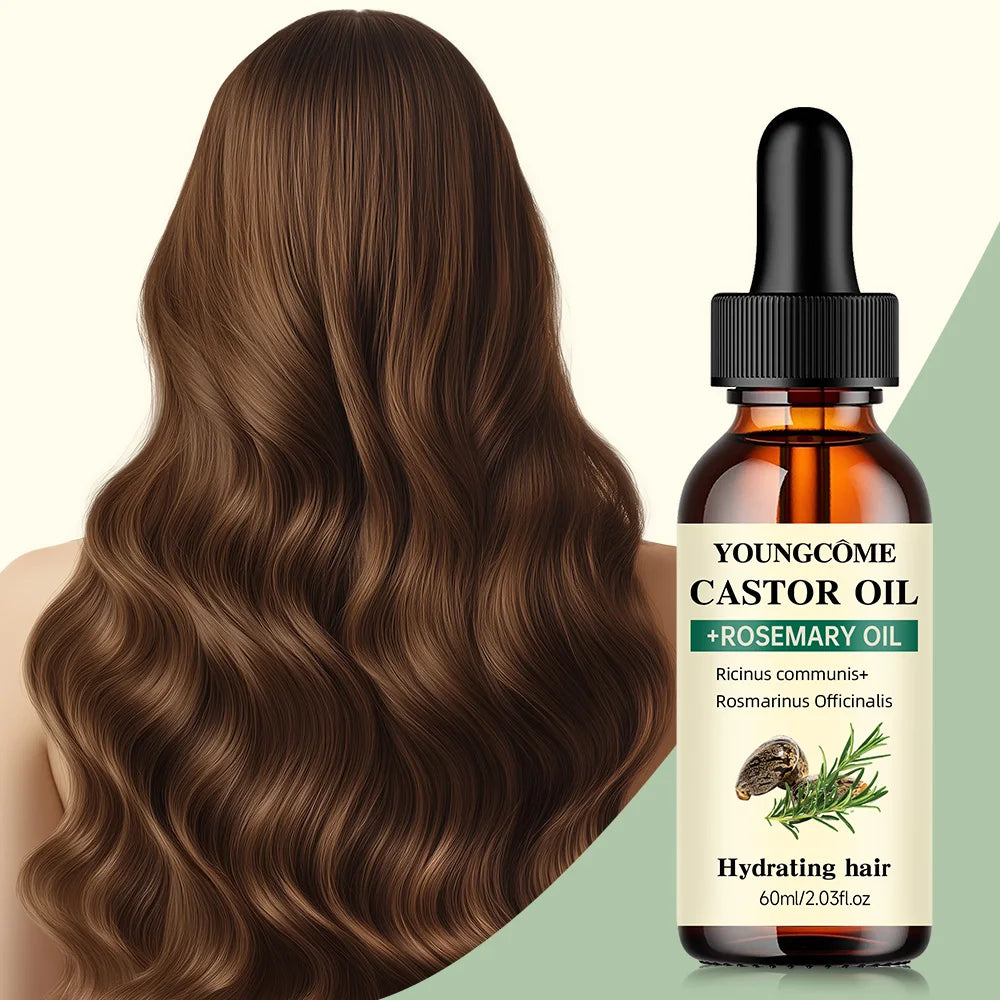 Castor & Rosemary Hair Growth Oil