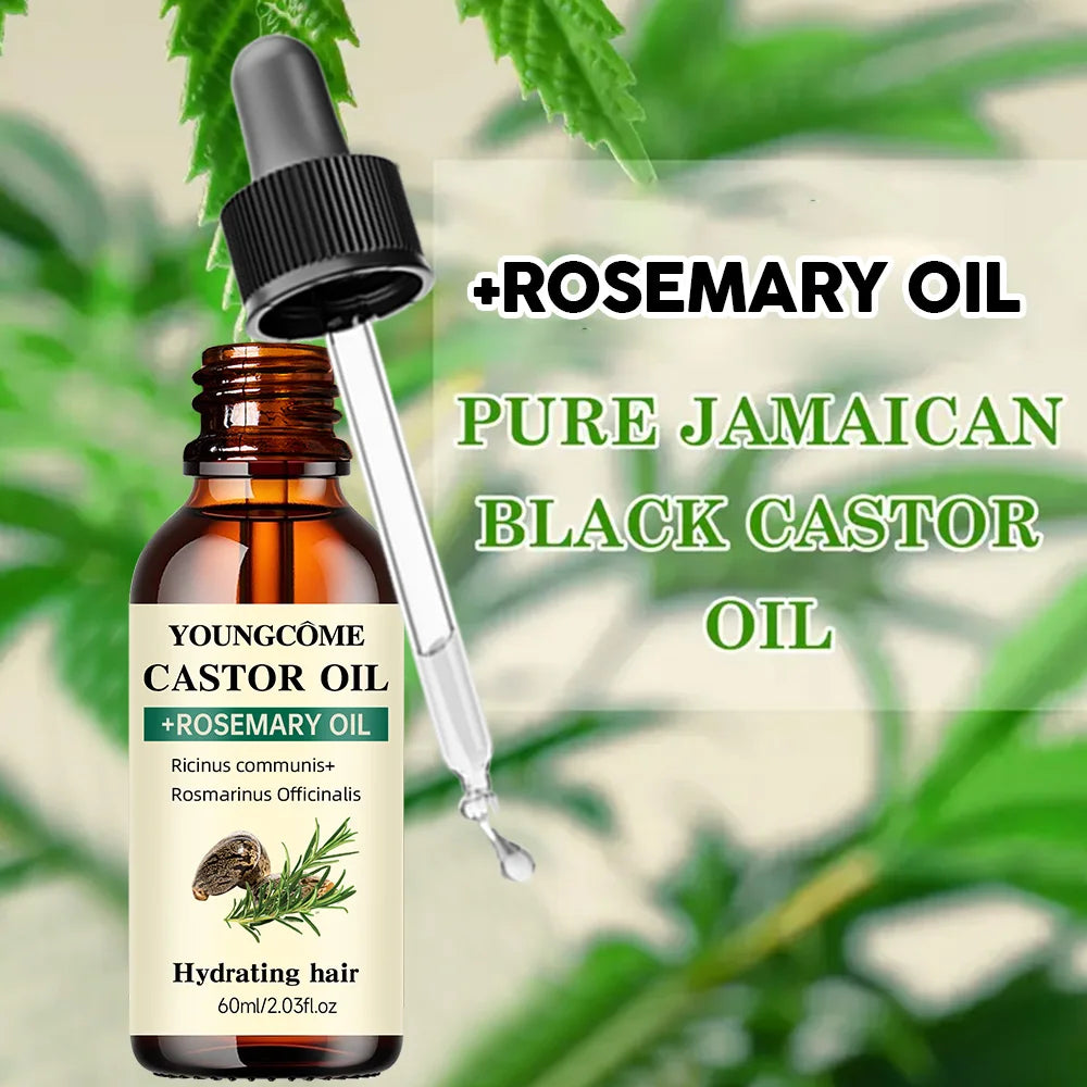 Castor & Rosemary Hair Growth Oil