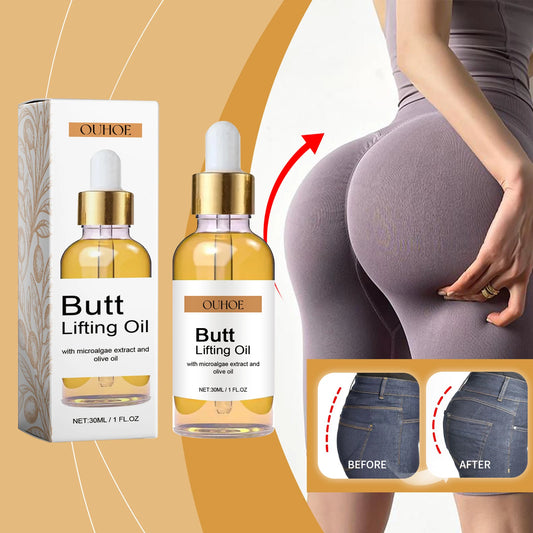 OUHOE Hip Lifting & Firming Body Oil – Tighten, Tone & Moisturize