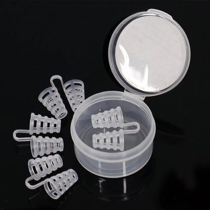 Silicone Anti-Snoring Nasal Dilator Nose Clip – Drug-Free Sleep Aid
