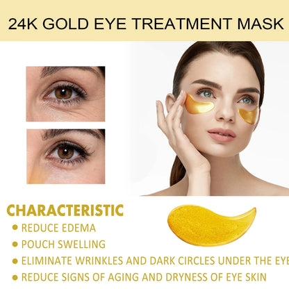 24k Gold Under Eye Patch 60pcs
