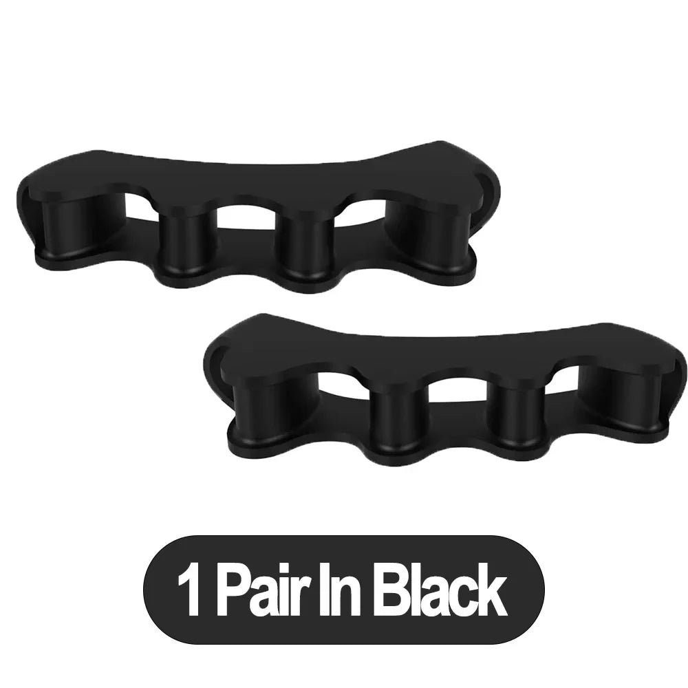 Silicone Toe Separators for Bunion Correction & Foot Alignment