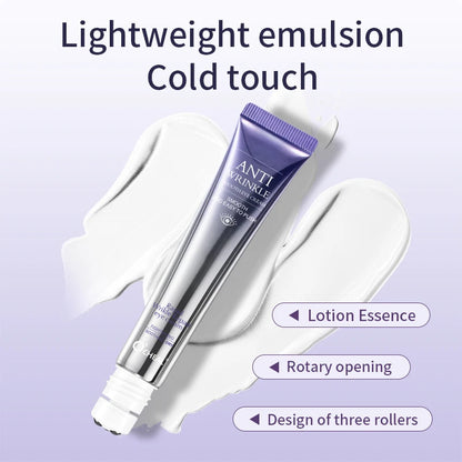 O'CHEAL Anti-Wrinkle & Dark Circle Eye Cream with Roller Massager