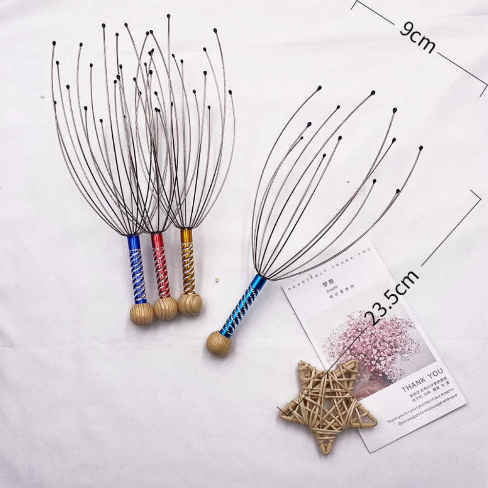 Octopus Scalp Head Massager – Stress Relief & Relaxation Tool