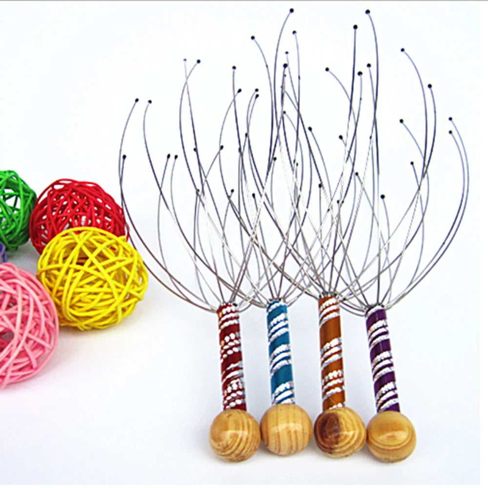 Octopus Scalp Head Massager – Stress Relief & Relaxation Tool