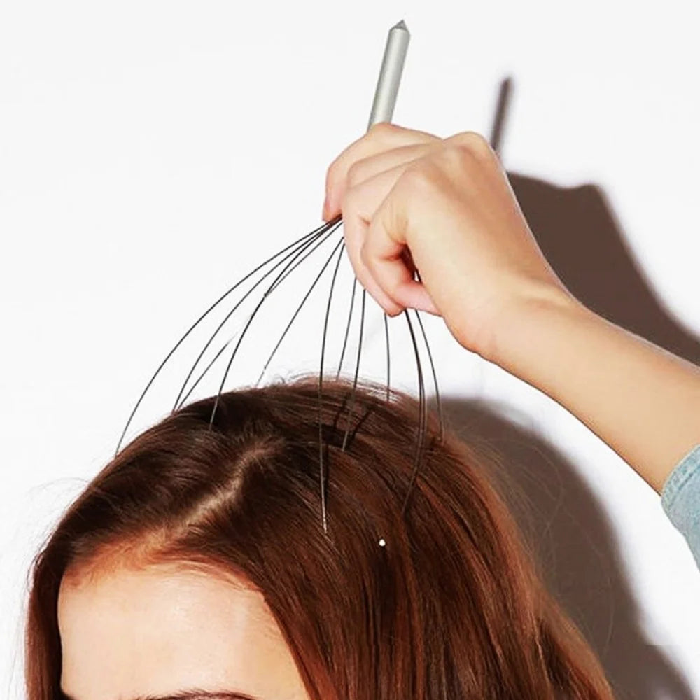 Octopus Scalp Head Massager – Stress Relief & Relaxation Tool
