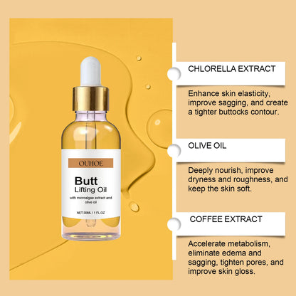 OUHOE Hip Lifting & Firming Body Oil – Tighten, Tone & Moisturize