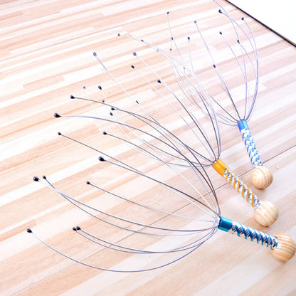 Octopus Scalp Head Massager – Stress Relief & Relaxation Tool