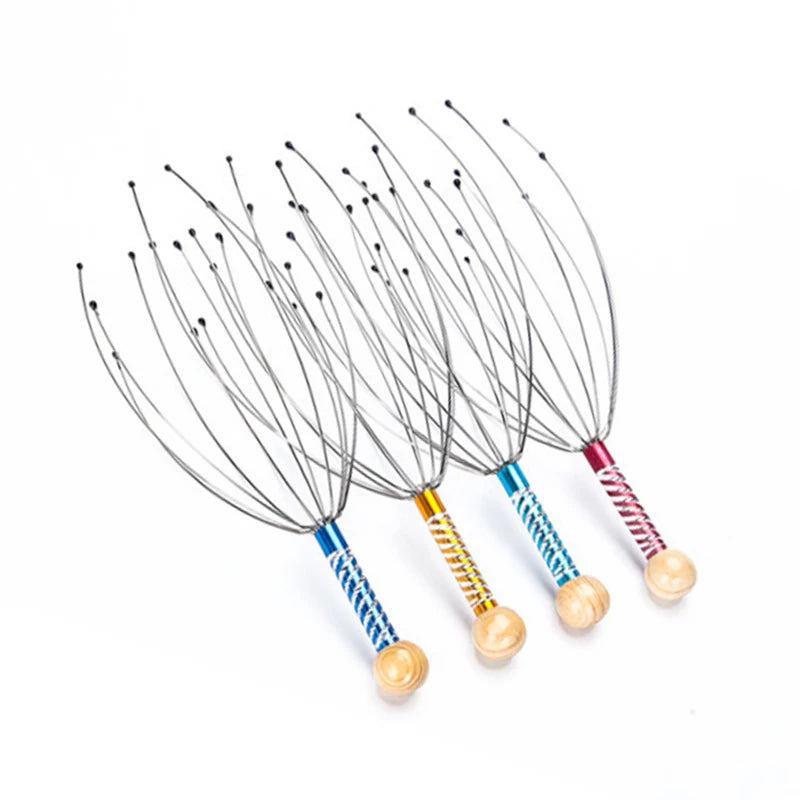 Octopus Scalp Head Massager – Stress Relief & Relaxation Tool