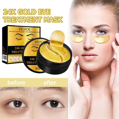 24k Gold Under Eye Patch 60pcs