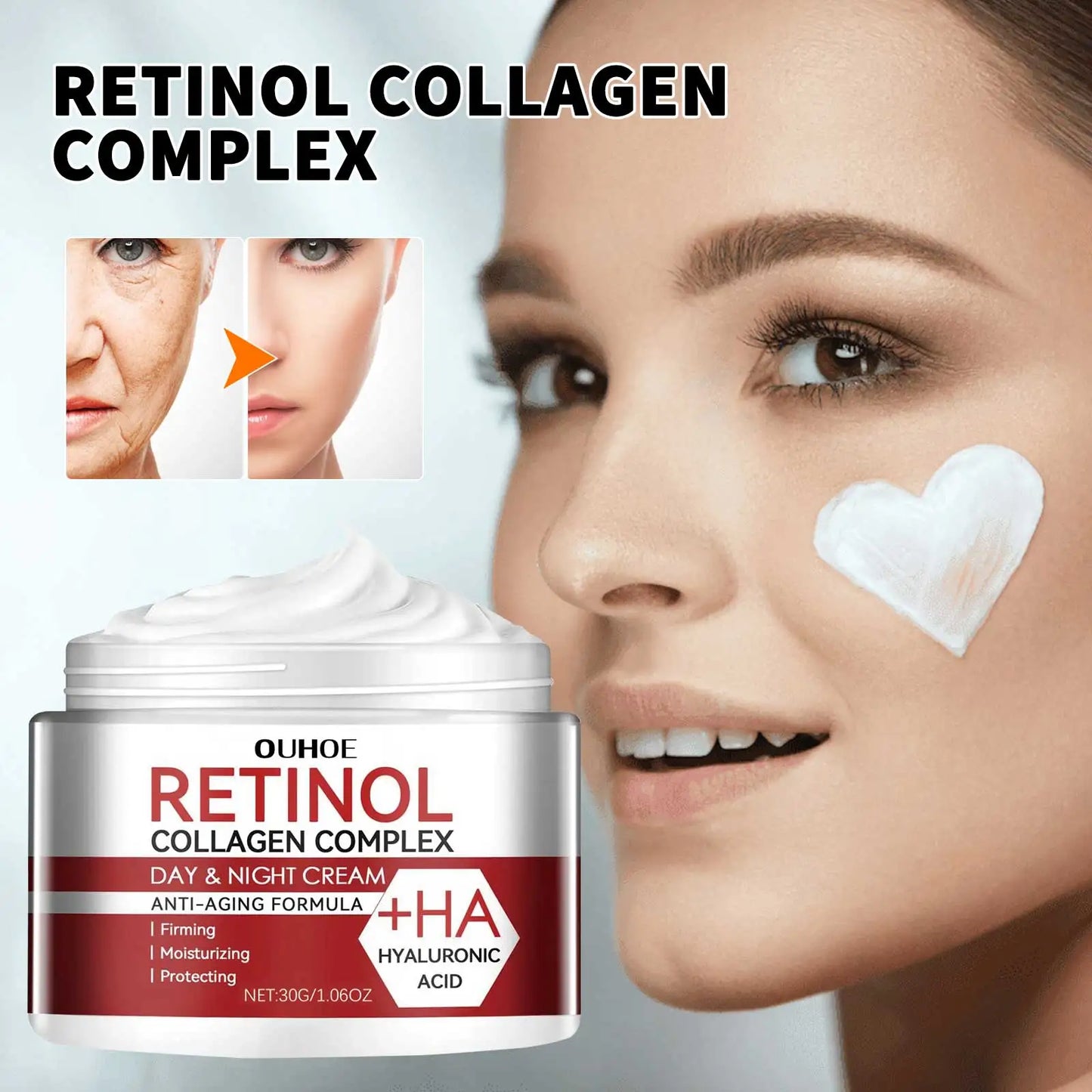 Retinol Collagen Day & Night Face Cream