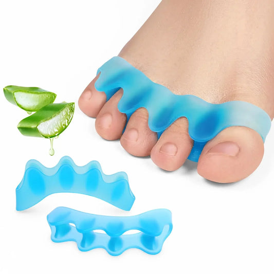 Silicone Toe Separators for Bunion Correction & Foot Alignment