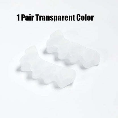 Silicone Toe Separators for Bunion Correction & Foot Alignment
