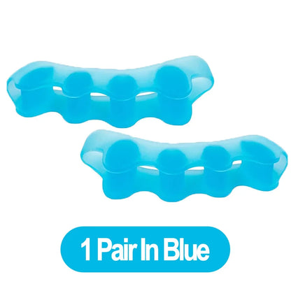Silicone Toe Separators for Bunion Correction & Foot Alignment