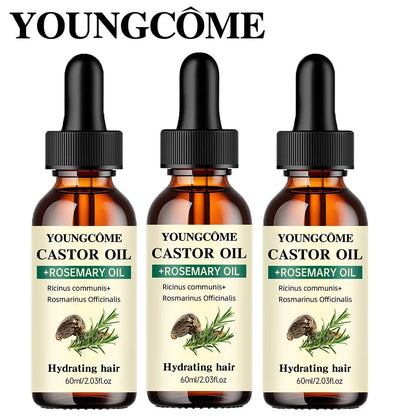 Castor & Rosemary Hair Growth Oil