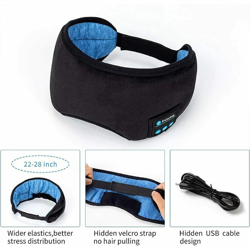 Wireless Sleep Mask Headphones