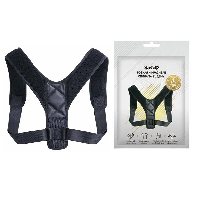 BeeChip Back Posture Corrector Belt – Hunchback Prevention & Support