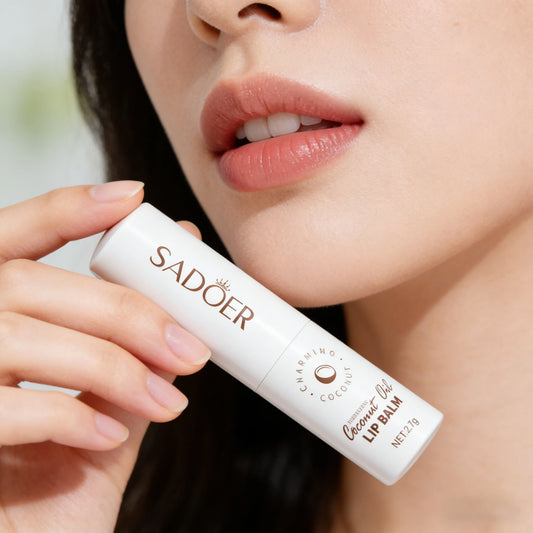SADOER Coconut Lip Balm – Lasting Moisture & Nourishment