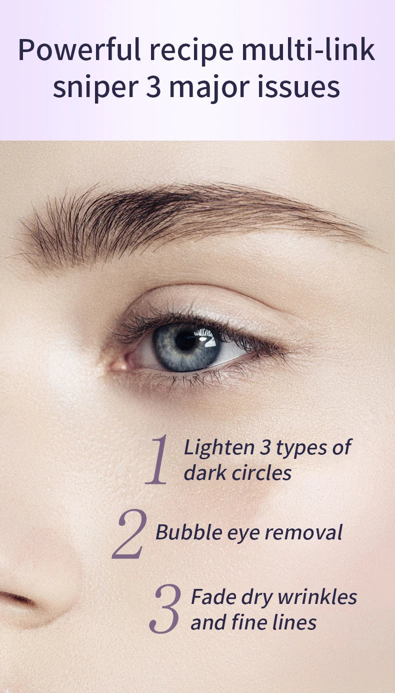 O'CHEAL Anti-Wrinkle & Dark Circle Eye Cream with Roller Massager