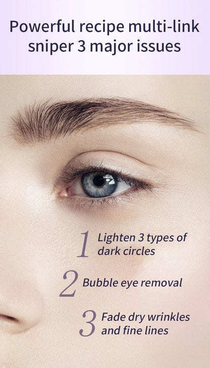 O'CHEAL Anti-Wrinkle & Dark Circle Eye Cream with Roller Massager