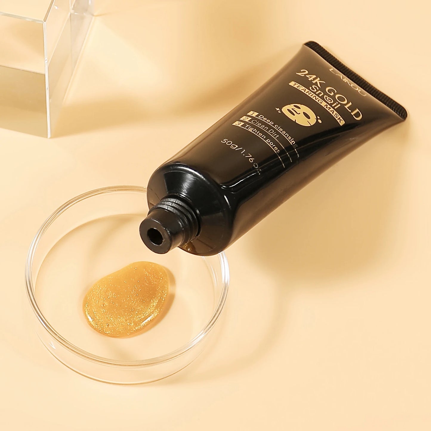 24K Gold Snail Deep Cleansing Peel-Off Mask