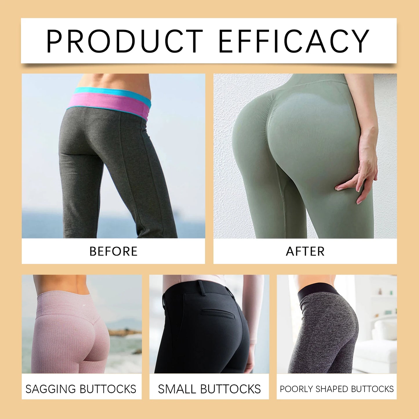 OUHOE Hip Lifting & Firming Body Oil – Tighten, Tone & Moisturize