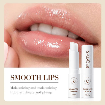 SADOER Coconut Lip Balm – Lasting Moisture & Nourishment